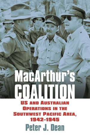 MACARTHURS COALITION de Peter J. Dean