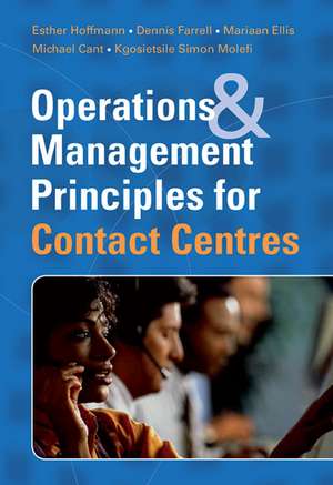 Operations & Management Principles for Contact Centres de Esther Hoffmann