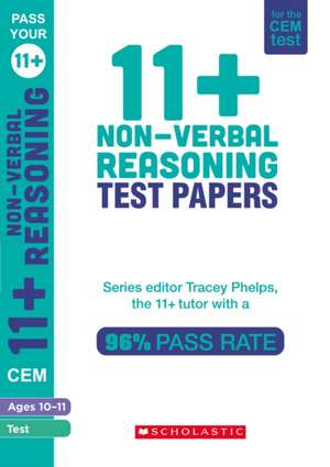 11+ Non-Verbal Reasoning Tests Ages 10-11 de Tracey Phelps