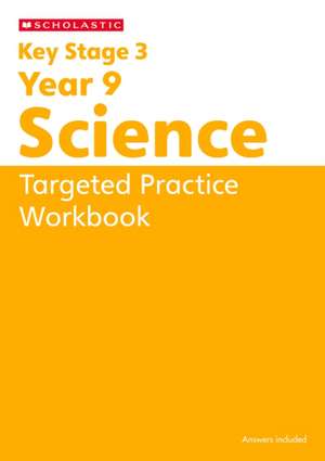 KS3 Year 9 Science Targeted Practice Workbook de Vicky Fee
