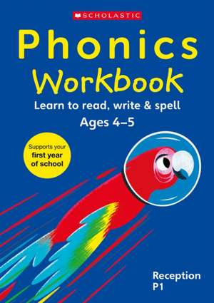Phonics Workbook Ages 4-5 de Rachel Russ