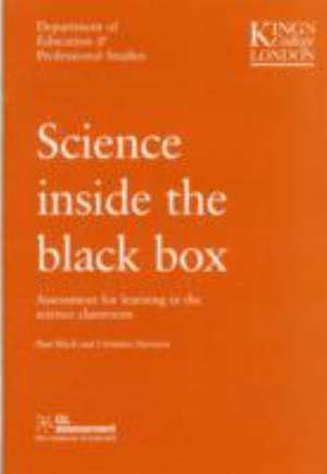 Science Inside the Black Box de Bethan Marshall