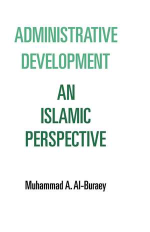 Administrative Development de Muhammad A. Al-Buraey
