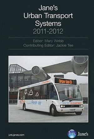 Jane's Urban Transport Systems de Mary Webb