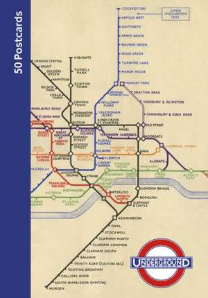 London Underground 50 Postcards de Transport for London