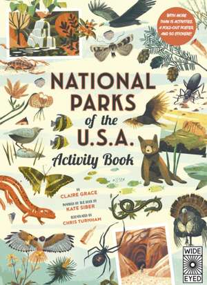 National Parks of the Usa: Activity Book de Kate Siber