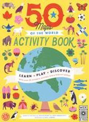 50 Maps of the World Activity Book de Ben Handicott