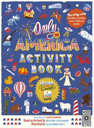 Only in America Activity Book de Claire Saunders