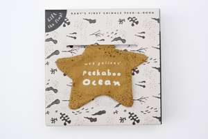 Peekaboo Ocean: Baby's First Crinkle Peek-A-Book - Lift the Flap! de Surya Sajnani