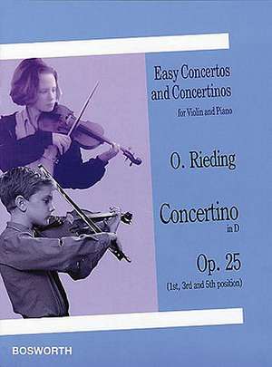 O. Reiding: Concertino in D, Opus 25 de Oscar Rieding