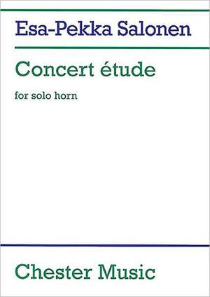 Concert Etude for Solo Horn de Esa-Pekka Salonen