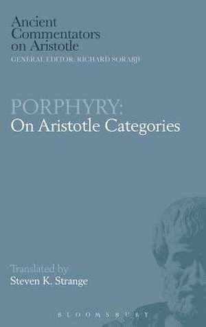 Porphyry: On Aristotle Categories de S. Strange