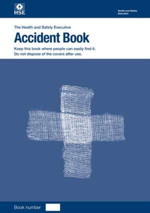 Accident book BI 510 (pack of 10) de Great Britain: Health and Safety Executive