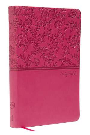 NKJV, Value Thinline Bible, Pink Leathersoft, Red Letter, Comfort Print: Holy Bible, New King James Version de Thomas Nelson