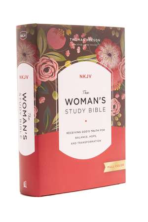 NKJV, The Woman's Study Bible, Hardcover, Red Letter, Full-Color Edition: Receiving God's Truth for Balance, Hope, and Transformation de Dorothy Kelley Patterson