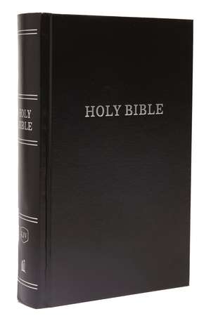 KJV, Pew Bible, Large Print, Hardcover, Black, Red Letter, Comfort Print: Holy Bible, King James Version de Thomas Nelson