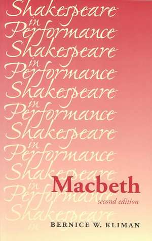 Macbeth de Bernice W. Kliman