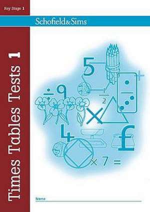 Times Tables Tests Book 1 de Hilary Koll