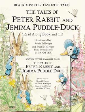 Beatrix Potter Favorite Tales: The Tales of Peter Rabbit and Jemima Puddle-Duck [With CD] de Beatrix Potter