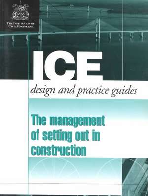 The Management of Setting out in Construction de J. Smith