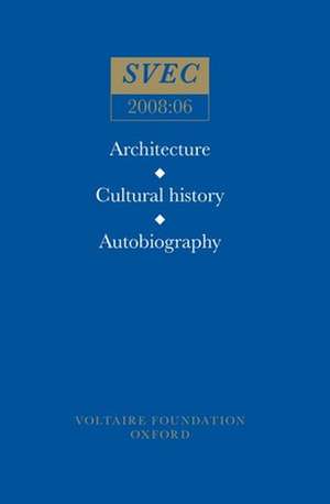 Architecture, Cultural History, Autobiography de Jonathan Mallinson