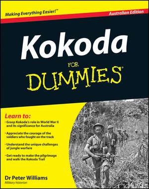 Kokoda Trail for Dummies – Australian Edition de P. Williams