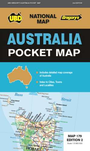 Australia pocket Map