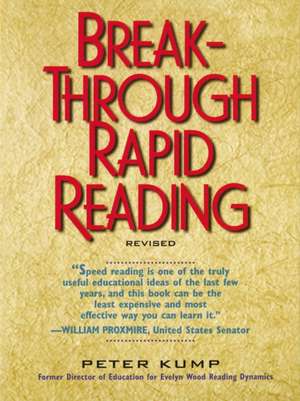 Break Through Rapid Reading de Peter Kump