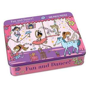 Fun and Dance! 100 Piece Puzzle Tin de Mudpuppy