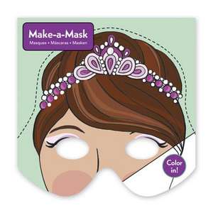 Princesses Make-A-Mask de Mudpuppy