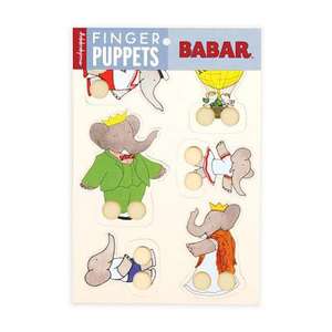 Babar Finger Puppets de Mudpuppy Press