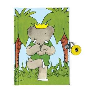 Babar's Yoga Locked Diary de Mudpuppy Press