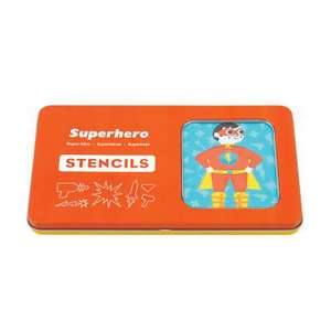 Superhero Starter Stencils de Mudpuppy