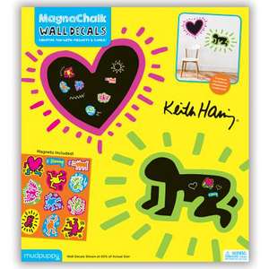 Keith Haring Magnachalk Wall Decals de Mudpuppy