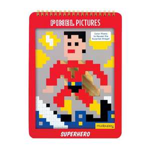 Superhero Pixel Pictures de Mudpuppy