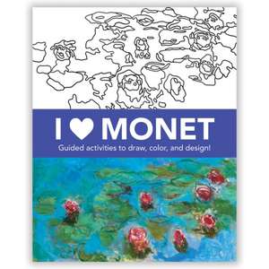 I Heart Monet Activity Book de Mudpuppy