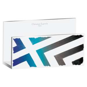 Christian LaCroix Sol y Sombra Letter Sorter Neon Blue de Christian LaCroix