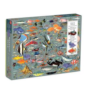 Deepest Dive 1000 Piece Puzzle with Shaped Pieces de Ben Giles