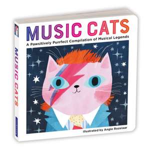 Music Cats Board Book de Mudpuppy