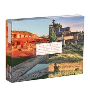 Frank Lloyd Wright Taliesin and Taliesin West 500 Piece Doub de Galison