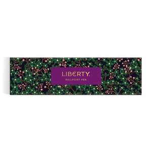 Liberty Star Anise Boxed Pen de Galison