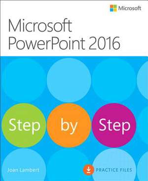 Microsoft PowerPoint 2016 Step by Step de Joan Lambert