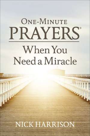 One-Minute Prayers When You Need a Miracle de Nick Harrison