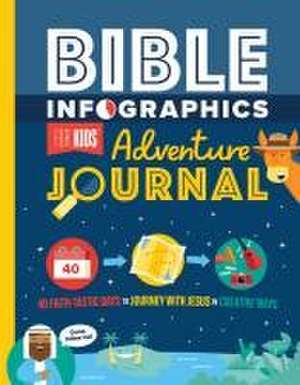 Bible Infographics for Kids Adventure Journal de Harvest House Publishers