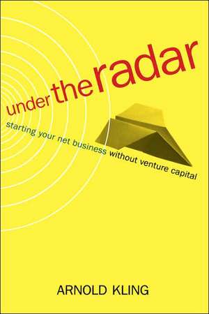 Under The Radar: Starting Your Net Business Witout Venture Capital de Arnold Kling