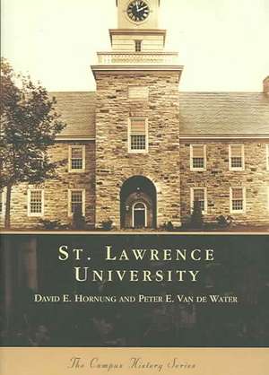 St. Lawrence University de David E. Hornung