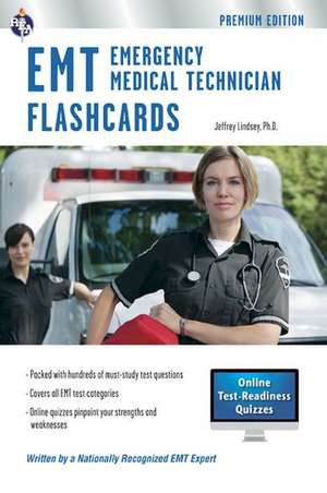 EMT Flashcards (Book + Online Quizzes) de Jeffrey Lindsey