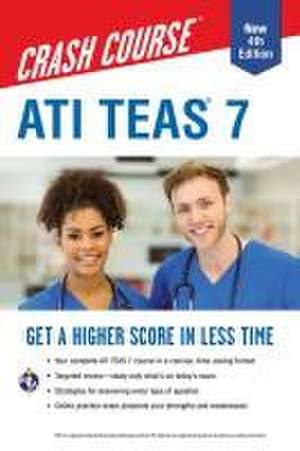 Ati Teas 7 Crash Course with Online Practice Test, 4th Edition de John Allen