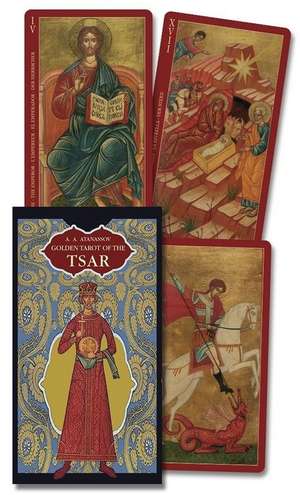 Golden Tarot of the Tsar [With Instruction Booklet] de Atanas Alexandrov Atanassov