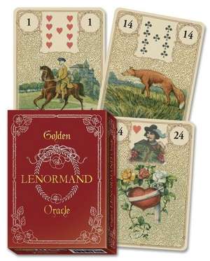 Golden Lenormand Oracle de Lo Scarabeo